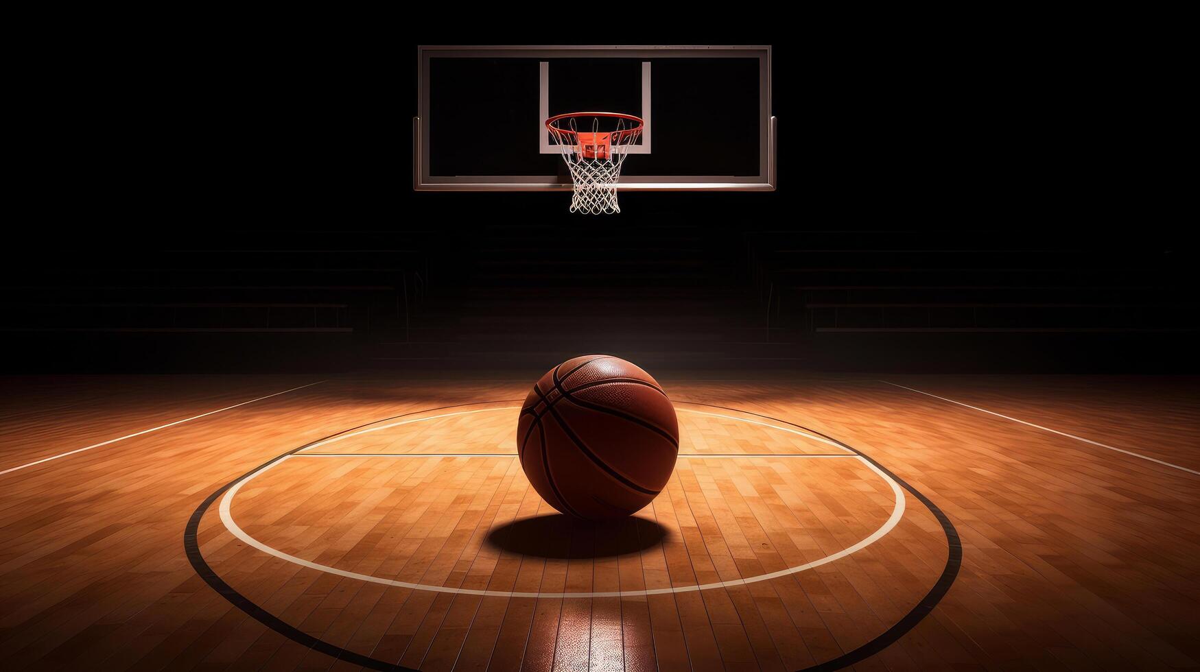 Basketbal op het veld